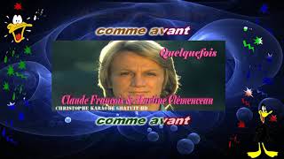 Claude François amp Martine Clémenceau Quelquefois [upl. by Harmon]