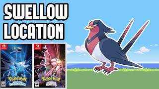 How to Get Swellow in Pokemon Brilliant Diamond amp Shining Pearl [upl. by Ecinev416]