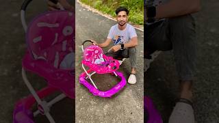 Best Baby Walker with Height Adjustable baby walker Unboxing and Fitting [upl. by Arracot848]