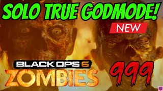 NEW SOLO GODMODE GLITCH  UNLIMITED AMMO GLITCH SOLO UNLIMITED XPCAMO GLITCH BO6 ZOMBIES GLITCH [upl. by Rudman]