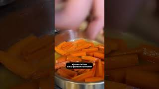 Comment cuisiner des carottes dans une poêle en inox [upl. by Aprilette692]