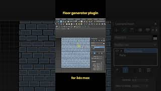 Floor generator plugin for 3ds max shorts 3dsmax [upl. by Alexandro]