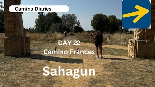 Day 22Calzadilla de La Cueza to Sahagun Halfway on CaminoFrances [upl. by Yrome]