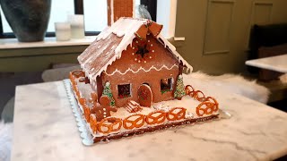 Kako se crta i pravi Kućica od medenjaka  How to Make Gingerbreadhouse [upl. by Ardnek889]