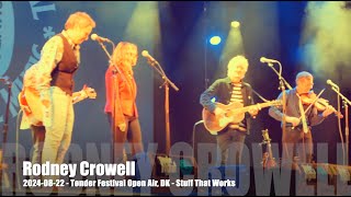 Rodney Crowell  Stuff that Works  20240822  Tønder Festival DK [upl. by Armahs]