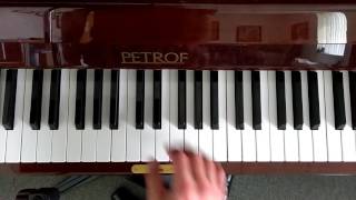 C Minor Arpeggio  How to play  Piano Tutorial [upl. by Rao]