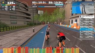 Zwift WTRL Team Time Trial Espresso 592024 Greater London Flat [upl. by Isbella512]