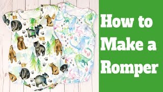 HOW TO MAKE A BABY ROMPER [upl. by Geibel486]