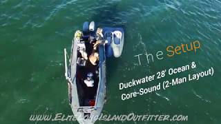 Duckwater 28  Coresound 2Man Layout Davit System [upl. by Dincolo]