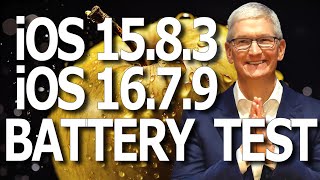 iOS 1679 amp 1583 Battery Life  Battery Drain  Battery Performance Test [upl. by Irbua]