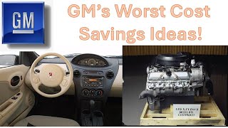 Top 10 GMs WORST Automotive Cost Savings Ideas  Can You Guess 1 [upl. by Iand976]