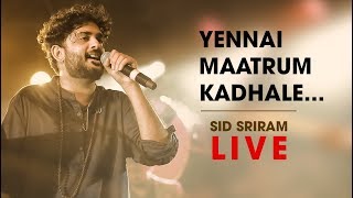 Yennai Maatrum Kadhale live by Sid Sriram  Rhythm 2019 [upl. by Sualkcin]