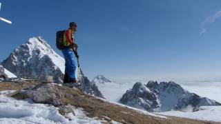 SkiTransalp von Garmisch nach Meran  Etappe 2 [upl. by Elleirb]