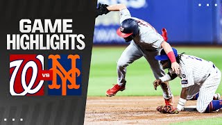 Nationals vs Mets Game Highlights 91724  MLB Highlights [upl. by Grassi719]