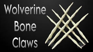 How to make Wolverine bone claws  Yatin sher [upl. by Hasan10]