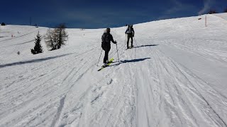 Skitour Gerlitzen Sepplhütte  Gipfel [upl. by Latsirk170]