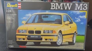 Unboxing BMW M3 E36 124 Revell [upl. by Vicki]