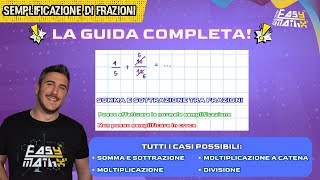 👍🧮SEMPLIFICAZIONE FRAZIONI la GUIDA DEFINITIVA per TUTTI I CASI POSSIBILI [upl. by Desmond]