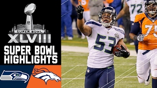 Super Bowl XLVIII Recap Seahawks vs Broncos  NFL [upl. by Irej351]