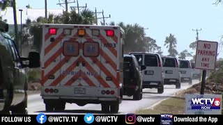 Presidential motorcade arrives in Keaton Beach [upl. by Nord]