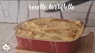 Recette tartiflette  tartiflette Recipe [upl. by Eveineg]