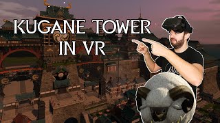 FF XIV Kugane tower in VR feat TheMiiiiii 🐑 [upl. by Shirlie]