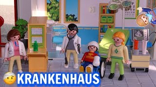 Playmobil  Krankenhaus zum mitnehmen  Krankenhaus Koffer 5953 [upl. by Colley]