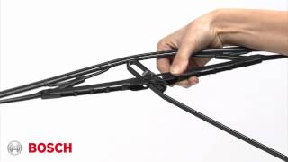 Bosch Wiper Blades  Hook Installation Video II2016 [upl. by Reinaldo50]