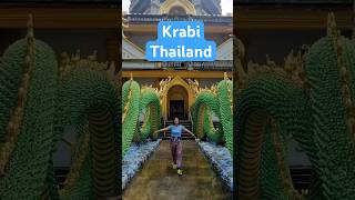 Krabi Thailand 🇹🇭 krabi thailand thailandtravelguide travel templetour shortsvideo [upl. by Cheung639]