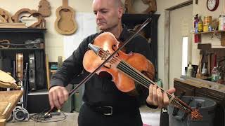 Violoncello da spalla  Ithaca Stringed Instruments [upl. by Aihsele]