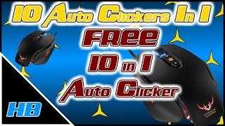 Free 10 In 1 Auto Clicker Contains 10 Auto Clickers In 1 Super Fast Clicks [upl. by Amorette160]