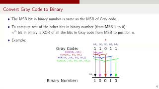 Digital design  RTL  Interview Question  Binary to Gray Code  Gray to Binary  Applications [upl. by Petrick]