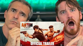 Antim  The Final Truth Trailer REACTION  Salman Khan Aayush Sharma [upl. by Adaline]