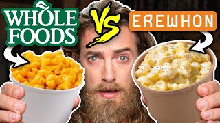 Whole Foods vs Erewhon Taste Test  FOOD FEUDS [upl. by Phylys265]