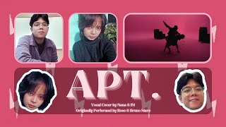 ROSÉ amp Bruno Mars APT Vocal Cover by NANA amp IM rosesarerosie brunomars [upl. by Bertha]