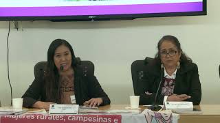 Foro Agenda de las Mujeres Rurales frente a la Emergencia Climática [upl. by Karsten]