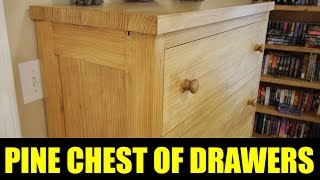 Making A Pine Chest Of Drawers  211 [upl. by Race852]