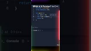 What is a Pointer in C  C Pointers Explained in 54 Seconds [upl. by Kerianne]