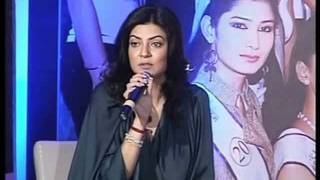 Sushmita Sen At  I Am She 2011  Beauty Pageant Finale [upl. by Ennovart]