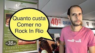 Rock In Rio 2024  Quanto custa alimentarse no Festival Será que você passa fome [upl. by Acinorehs]