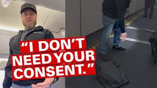 DEA Caught RedHanded Airport Intimidation [upl. by Nicolette198]