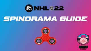 NHL 22  HOW TO EFFECTIVELY USE THE SPINORAMA [upl. by Amilah555]