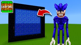 How to Make A Portal To The Shin Sonic Phase 2 Dimension in Crafting and Building [upl. by Nnaeirrac689]