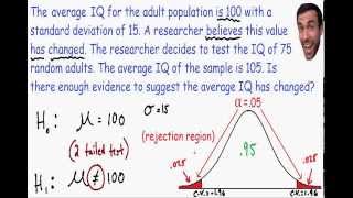 Hypothesis Testing  Statistics [upl. by Ashien445]