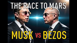 The Race to Mars Elon Musk vs Jeff Bezos [upl. by Leahci]