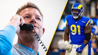 “Hey Kobie … You Wanna Come Play For Us”  Rams NT Kobie Turner’s Draft Call [upl. by Milton]