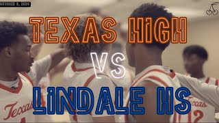 Texas High VS Lindale HS  Alex Orr Is LEGIT  SEASON OPENER Varsity Boys Basketball 20242025 [upl. by Neellok]