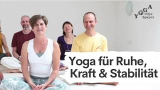 40 Min Yoga für Ruhe Kraft amp Stabilität  komplette YogaPraxis mit Shakti [upl. by Susette]