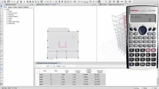 مراجعة نتائج الحل checks of Etabs model برنامج 45 [upl. by Noelopan]