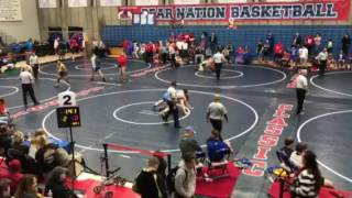 Seth Nevills Clovis vs Dakota Graham N Bakersfield Qtrs 2016 Zinkin Classic [upl. by Maloy199]